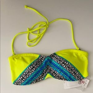 Rip Curl Gypsy Queen bandeau swim top